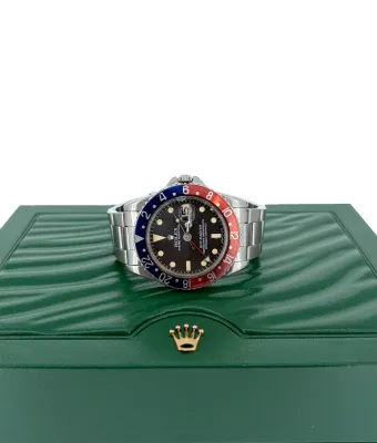 Rolex GMT Pepsi Stainless Steel VINTAGE (Year 1964) Model 3675