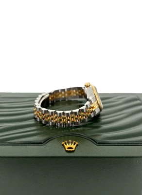 Rolex 26mm DateJust 18ct Gold/Stainless Steel DIAMOND 2007 Box & Papers Model:179173