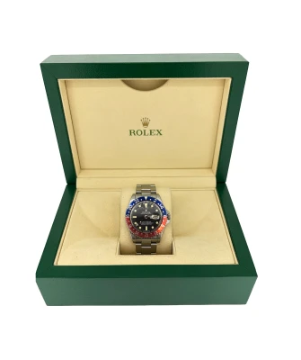 Rolex GMT Pepsi Stainless Steel VINTAGE (Year 1964) Model 3675