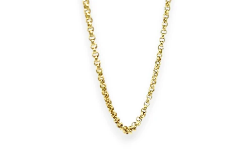 9ct Gold 2.5mm Traditional Belcher Chain 18inch 6.91g