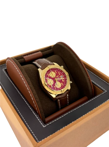 Breitling 44mm Chronomat Evolution - 18ct Gold & Alligator Leather ( Circa 2010) Model: K13356
