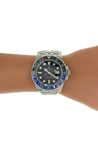 Rolex 40mm GMT Master 2 Batgirl - Year 2020 - Stainless Steel Model: 126710BLNR