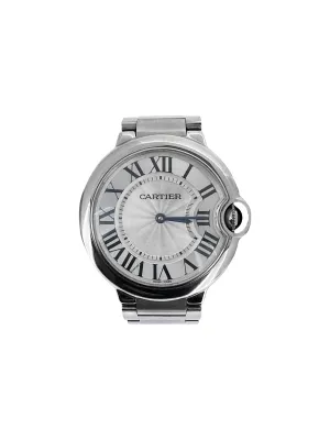 Cartier 36mm Balon Blue (2015 Box & Papers) Stainless Steel £3150