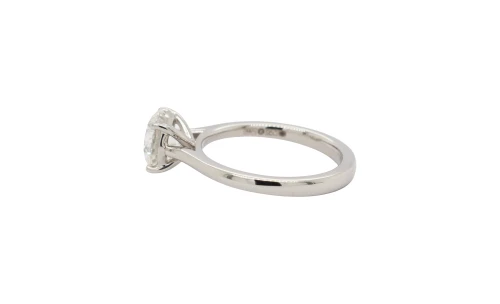 1.50ct Lab Grown Diamond & Platinum Solitaire Ring 5.0g