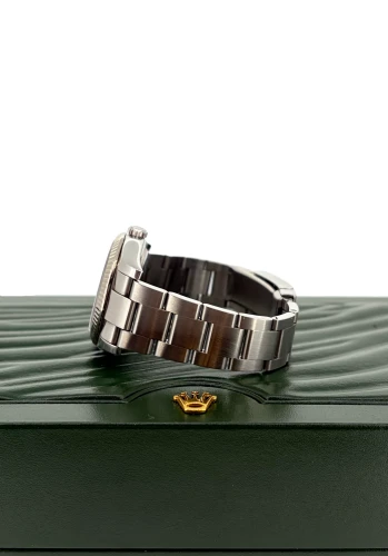 Rolex 36mm Oyster Non Date - Stainless Steel DIAMOND DIAL( 2008 Box & Papers) Model 116034