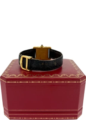 Cartier Santos 100m- Midi - 18ct Gold & Stainless Steel DIAMOND 2008 Box & Papers