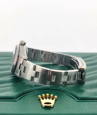 Rolex 25mm Oyster Perpetual - Stainless Steel 2007 Box & Papers Model: 76080