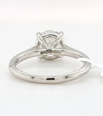 2.05ct Lab Grown Diamond & Platinum Solitaire Ring