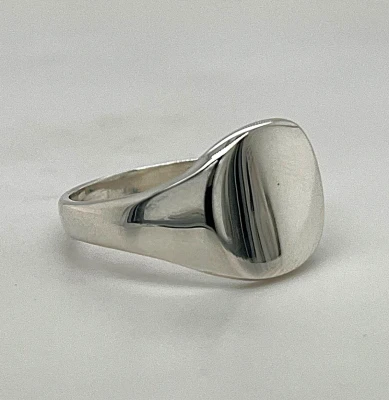 Sterling Silver Signet Ring 5.9g