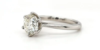 2.06ct Diamond & Platinum Solitaire 5.6g