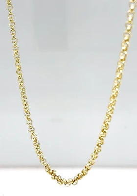 9ct Gold 2.0mm Belcher Chain 20 Inch