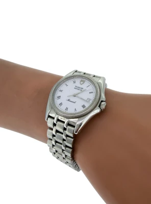Vintage Tudor 35mm Monarch - Stainless Steel Circa 1995 with Box Model 15630