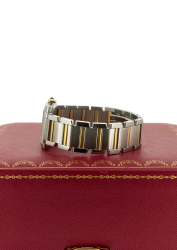 Cartier Tank Francaise Automatic- 18ct Gold & Stainless Steel (2001 Box & Papers) Model: 2302