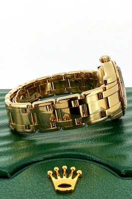 Rolex 29mm Pearl Master 18 Gold & Diamond ( Year 1999) Model : 80318
