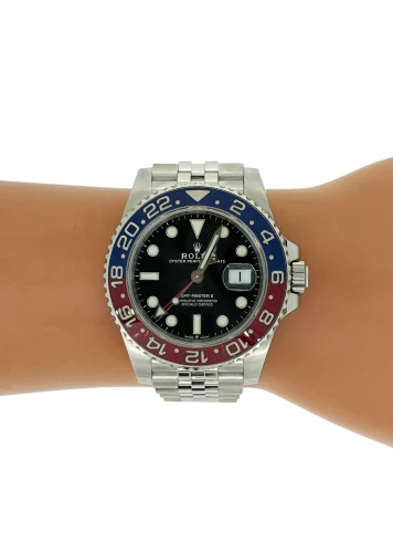 Rolex 40mm GMT Master 2 -  'PEPSI' (2021 Box & Papers) Stainless Steel