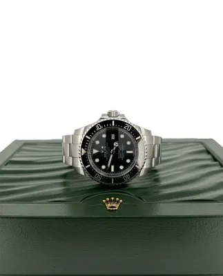 Rolex 44mm Sea Dweller DEEPSEA -Stainless Steel 2014 Box & Papers Model: 116660