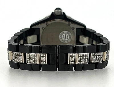 Chanel J12 ( Year 2010) 34.5mm Diamond & Ceramic