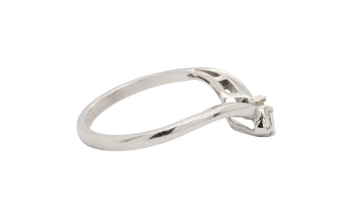 0.70ct Natural Diamond & 18ct White Gold Solitaire/Band Wedding Set 5.6g
