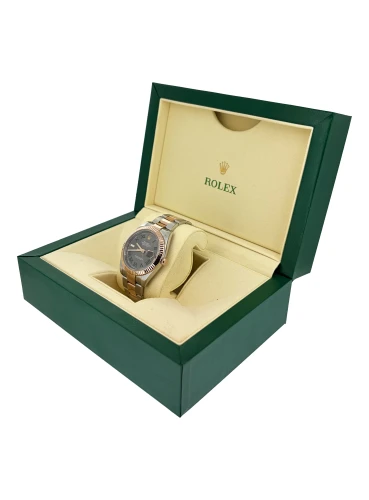 Rolex 41mm Datejust WIMBLEDON (2022 B0x & Papers 18ct Rose Gold/Stainless Steel Model: 126331