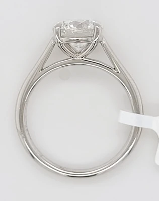 2.05ct Lab Grown Diamond & Platinum Solitaire Ring