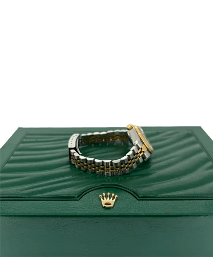 Rolex 26mm Datejust -DIAMOND 18ct Gold & Stainless Steel 1999 Box & Papers Model: 69173