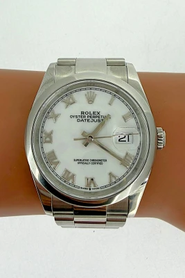 Rolex 36mm Datejust -Stainless Steel 2023 Box & Papers Model: 126200
