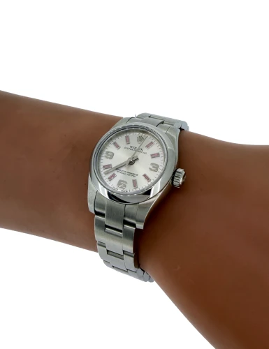 Rolex 26mm Oyster Perpetual Non- Date - Stainless Steel (2018 Box & Papers) Model:176200