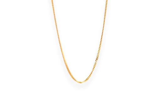 9ct Gold 1.2mm Traditional Curb Chain 20Inch 2.43g