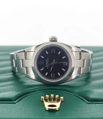 Rolex 25mm Oyster Perpetual - Stainless Steel 2007 Box & Papers Model: 76080