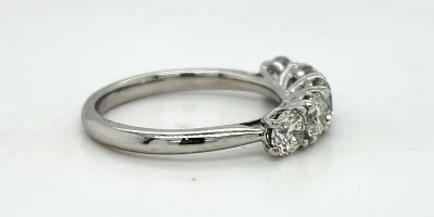 1.55ct Diamond & Platinum Eternity/Wedding Ring 4.8g