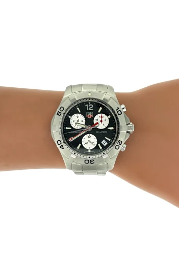 Tag Heuer42mm Aquaracer (Year 2010) Stainless Steel : Model: CAF1110