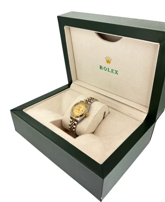 Rolex 26mm Datejust 18ct Gold & Stainless Steel 1993 Box & Papers