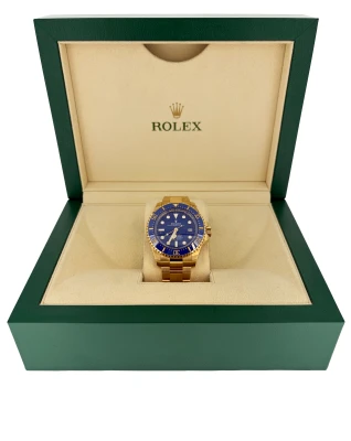 Rolex 44mm Deepsea 18ct Yellow Gold 2024 Box & Papers