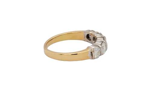 0.75ct Natural Diamond & 18ct Gold Eternity Ring 3.72g