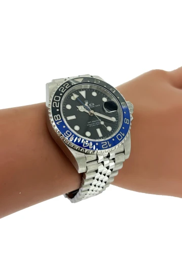Rolex 40mm GMT Master 2 Batgirl - Year 2020 - Stainless Steel Model: 126710BLNR