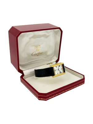 Cartier Santos 100m- Midi - 18ct Gold & Stainless Steel DIAMOND 2008 Box & Papers