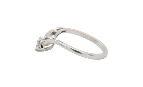 0.70ct Natural Diamond & 18ct White Gold Solitaire/Band Wedding Set 5.6g