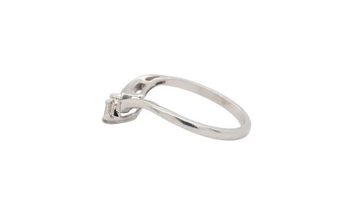 0.70ct Natural Diamond & 18ct White Gold Solitaire/Band Wedding Set 5.6g