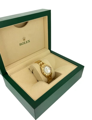Rolex 29mm Pearl Master 18 Gold & Diamond ( Year 1999) Model : 80318