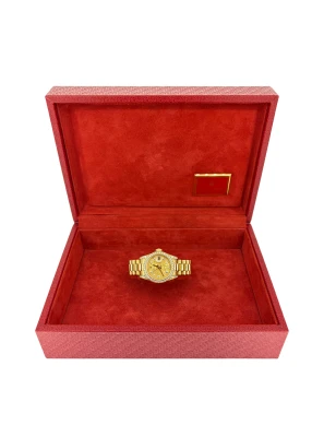 Rolex 26mm Datejust- Factory set Diamonds & 18ct Gold 2007 Box & papers Model: 179158