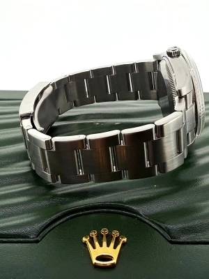 Rolex 36mm Airking DIAMOND DIAL Stainless Steel 2007 Box & Papers Model: 114234