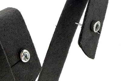 0.62ct Aquamarine & 9ct White Gold Stud Earrings 0.8g