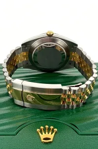 Rolex 41mm DateJust Wimbledon 18ct Gold & Stainless Steel 2026 Box & Papers