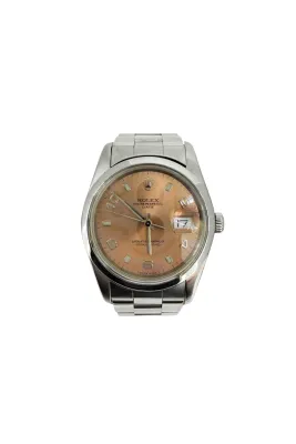 Rolex 34mm Oyster Date- Stainless Steel Year 2007 Model: 15200