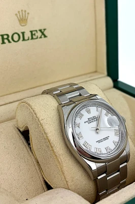 Rolex 36mm Datejust -Stainless Steel 2023 Box & Papers Model: 126200