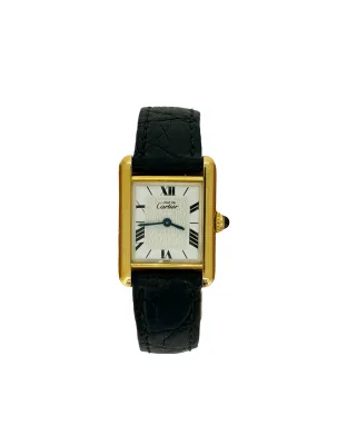 Cartier Santos 100m- Midi - 18ct Gold & Stainless Steel DIAMOND 2008 Box & Papers