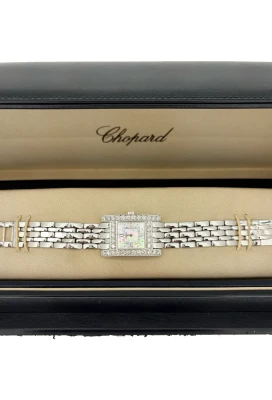 Chopard YOUR Hour Solid 18ct White Gold & Diamond Watch: 13/6621