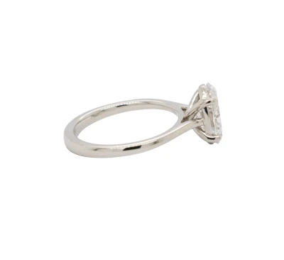 1.50ct Lab Grown Diamond & Platinum Solitaire Ring 5.0g