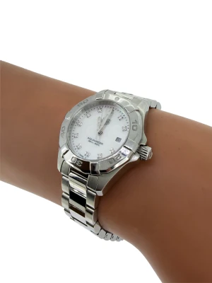 Ladies Tag Heuer AQUARACER (2022 Box & Papers) Diamond & Mother of Pearl - Stainless Steel