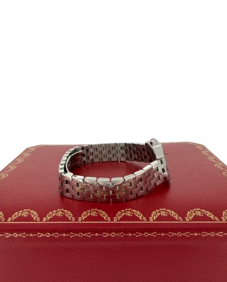 Cartier Demoiselle 20mm Stainless Steel & Pink Mother of Pearl (year 2013)